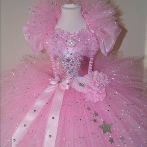Luxury Wizard of Oz Glinda the Good witch costume